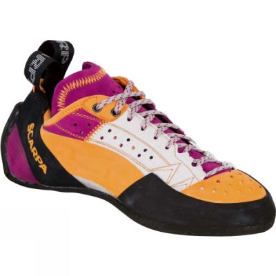 Scarpa Techno X - Női Túracipő - Fekete / Fukszia / Sárga (Magyarország TDH915074)